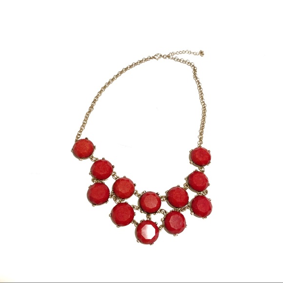 Franchescas statement red bubble necklace - Picture 4 of 5